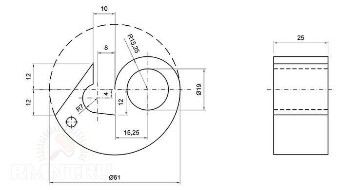 Чертежи станка улитка для холодной ковки с размерами