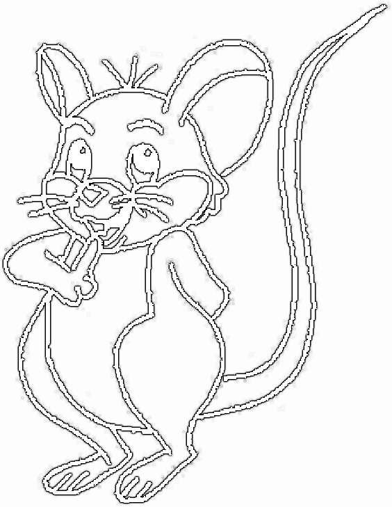 Вытынанки мыши