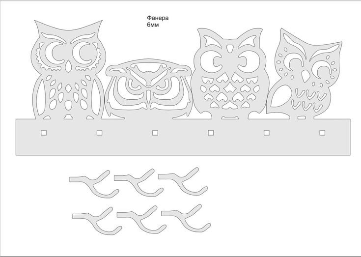 Чертежи для выпиливания из фанеры