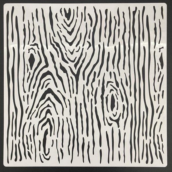 Трафарет кора дерева