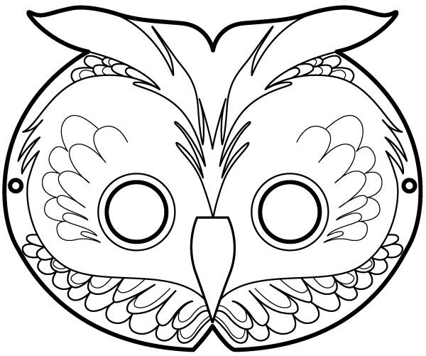 Маска раскраска