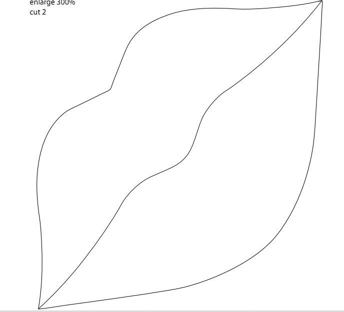 Трафареты для брошек