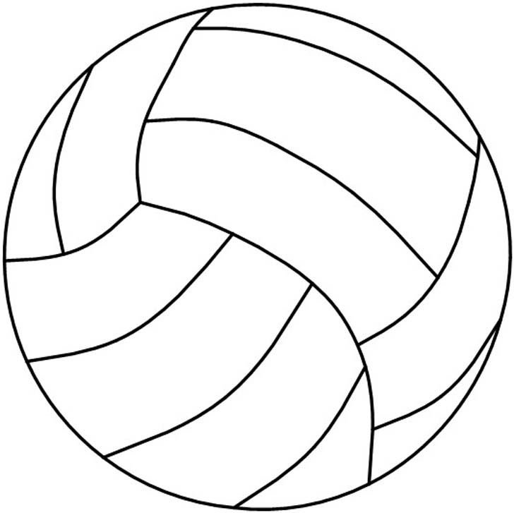 Волейбольный мяч черно белый