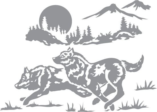 Охотничьи узоры для травления