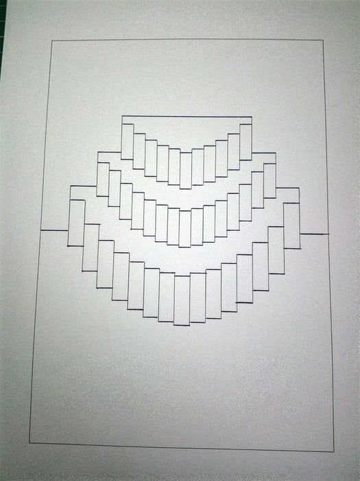 Объемная открытка торт