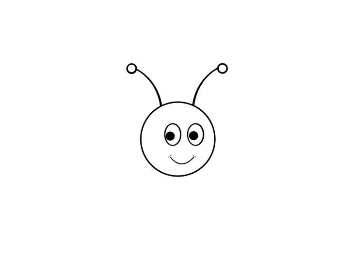 Мордочка гусеницы