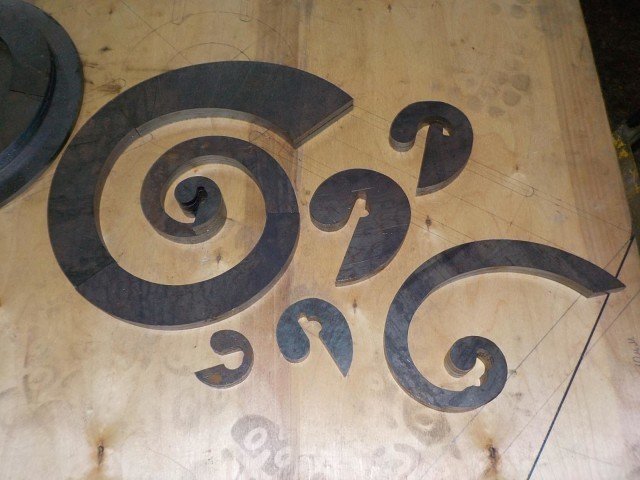 Лекало для холодной ковки