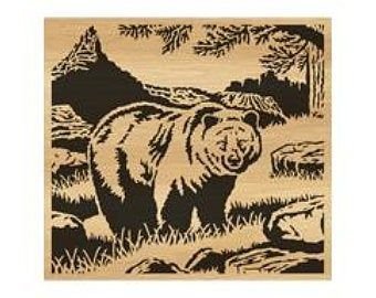 Медведь для выжигания