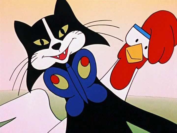 бабочка кота из бременских музыкантов