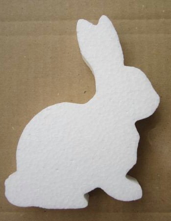 Кролик из пенопласта