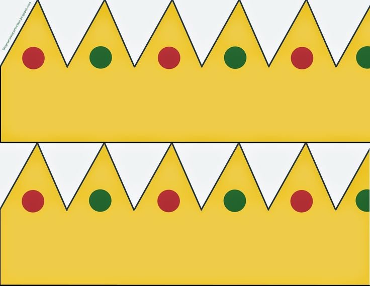 Корона шаблон