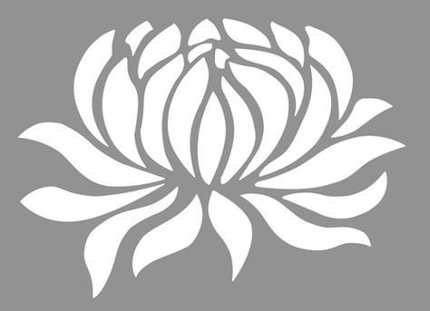 Трафареты цветов