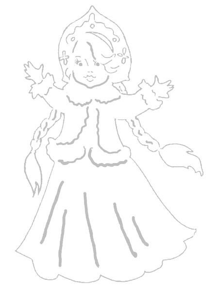 Вытанки Снегурочка