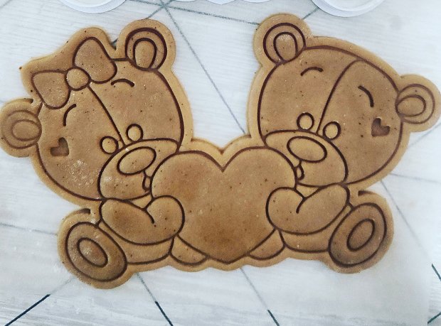 Трафарет для пряника Медвежонок