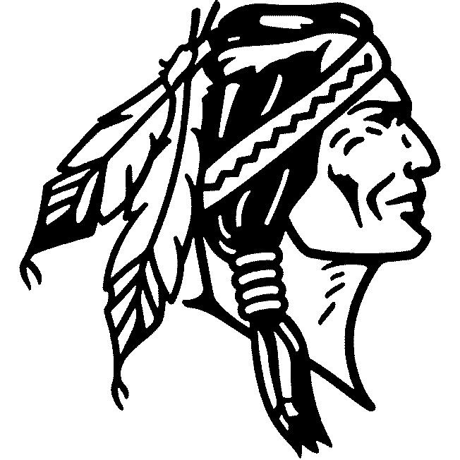Индеец рисунок
