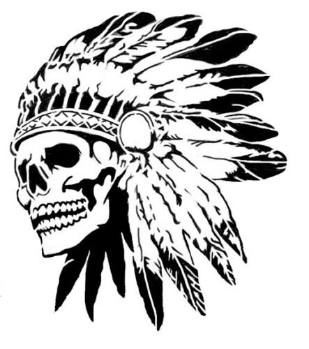 Череп индейца