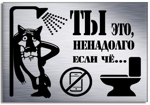 Прикольные надписи на дверь туалета