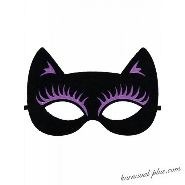Маска кошки шаблон