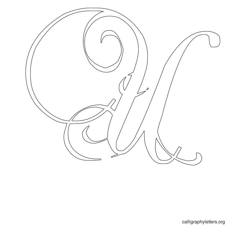 Вензель буквы