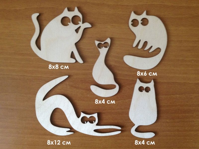 Кошка из фанеры