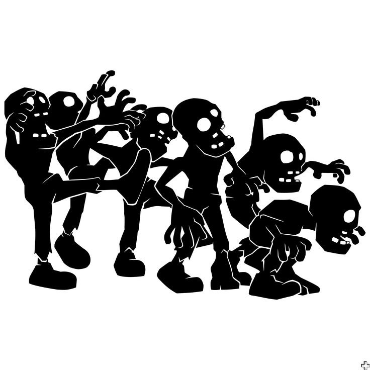 Силуэты на Хэллоуин