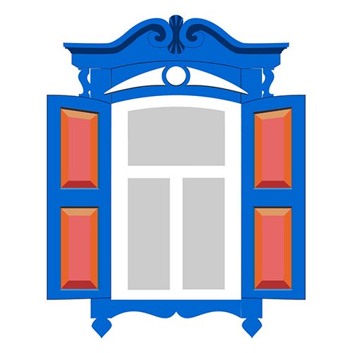 Сказочные окошки для домика