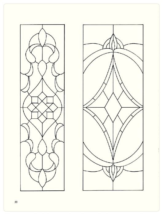 Узоры для витража