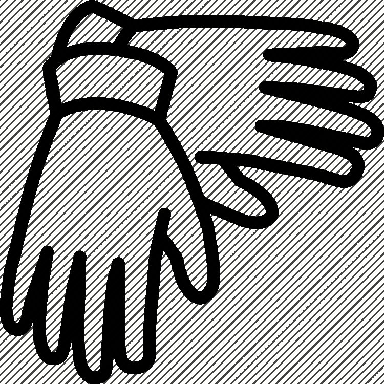 Белые перчатки для детей