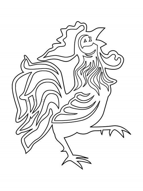 Трафареты на окна сказки Пушкина