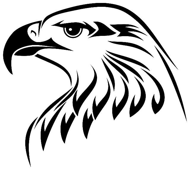 Орел рисунок