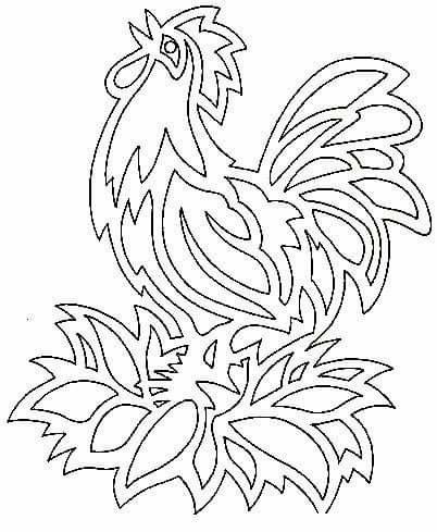 Вытынанка шаблон