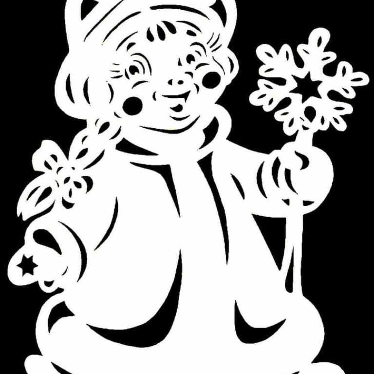 Новогодние вытанки на окна