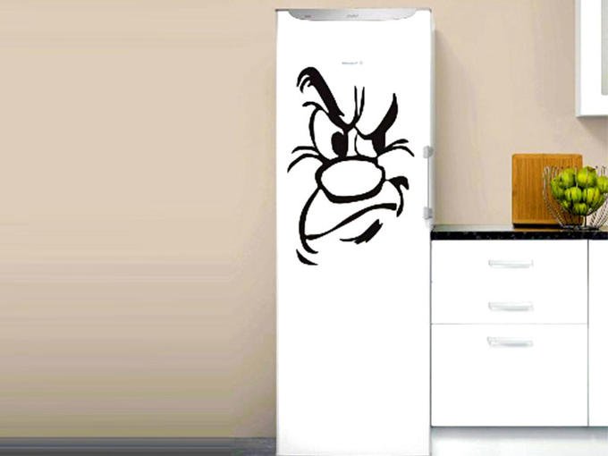 Классные наклейки на холодильник
