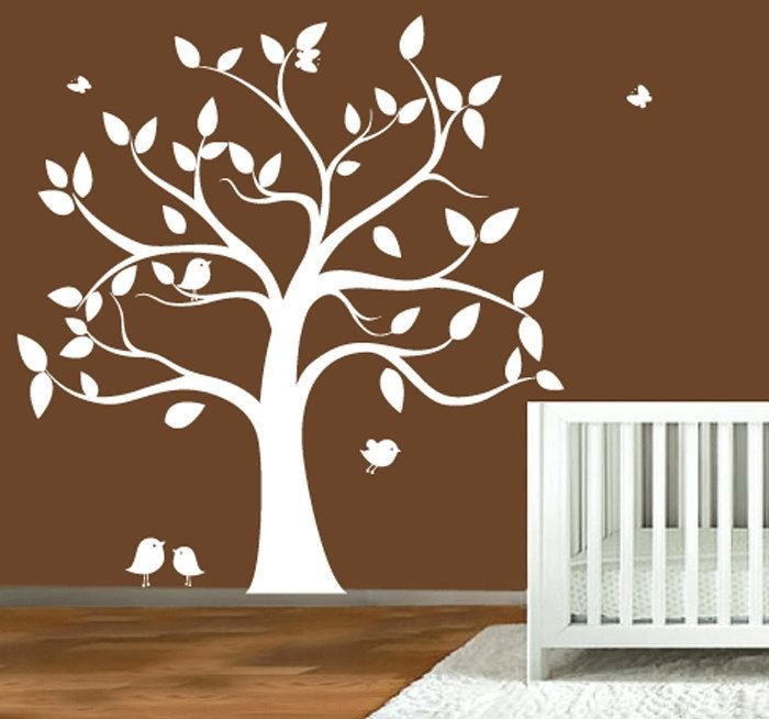 Декоративное дерево на стену