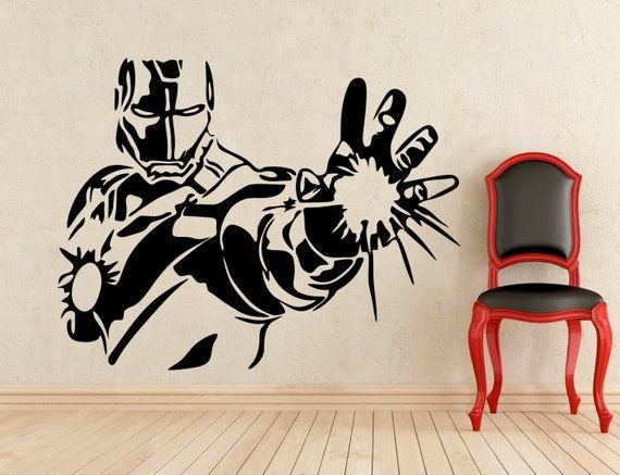 Марвел на стене