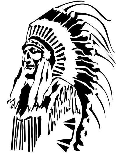 Индеец вектор