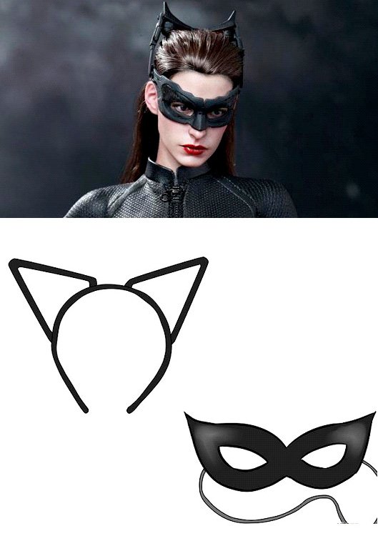 Ушки женщины кошки