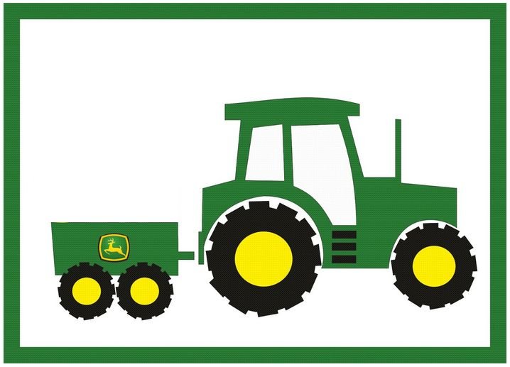 Прицеп для трактора Джон Дир