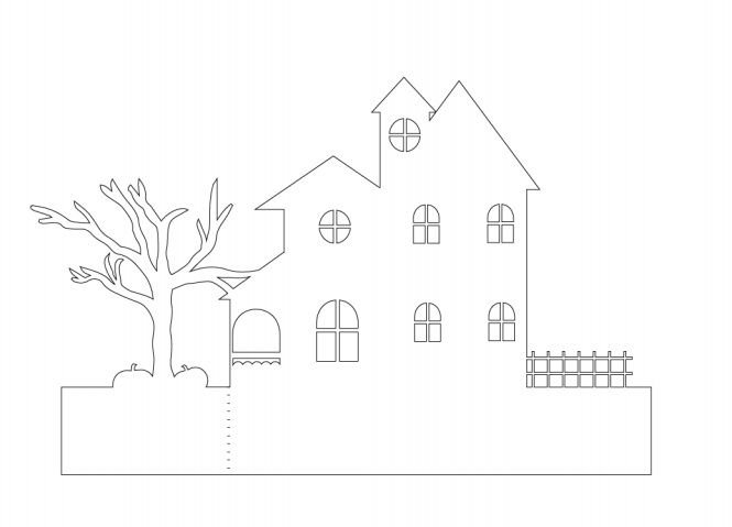 Трафареты. В доме