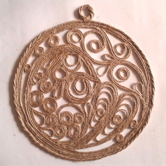 Надежда Горюхина джутовая филигрань мастер класс