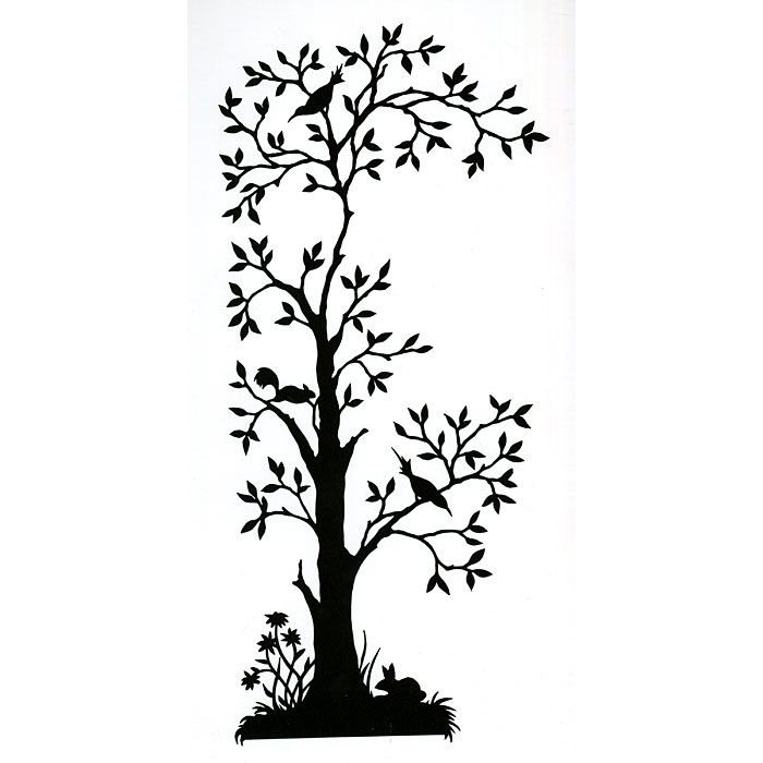 Трафареты для декора дерево