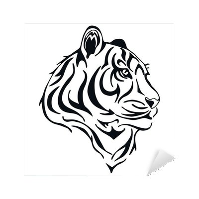 Тигр контур