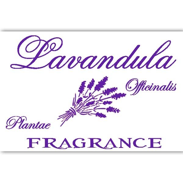 Трафарет Лаванда