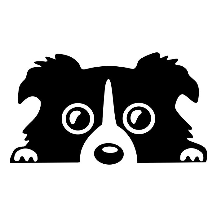 Стикер "собачка"