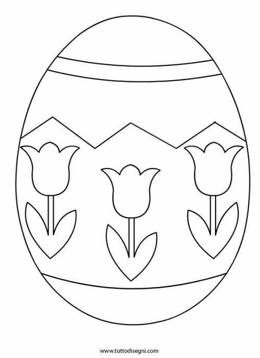 Пасхальные яйца для раскрашивания