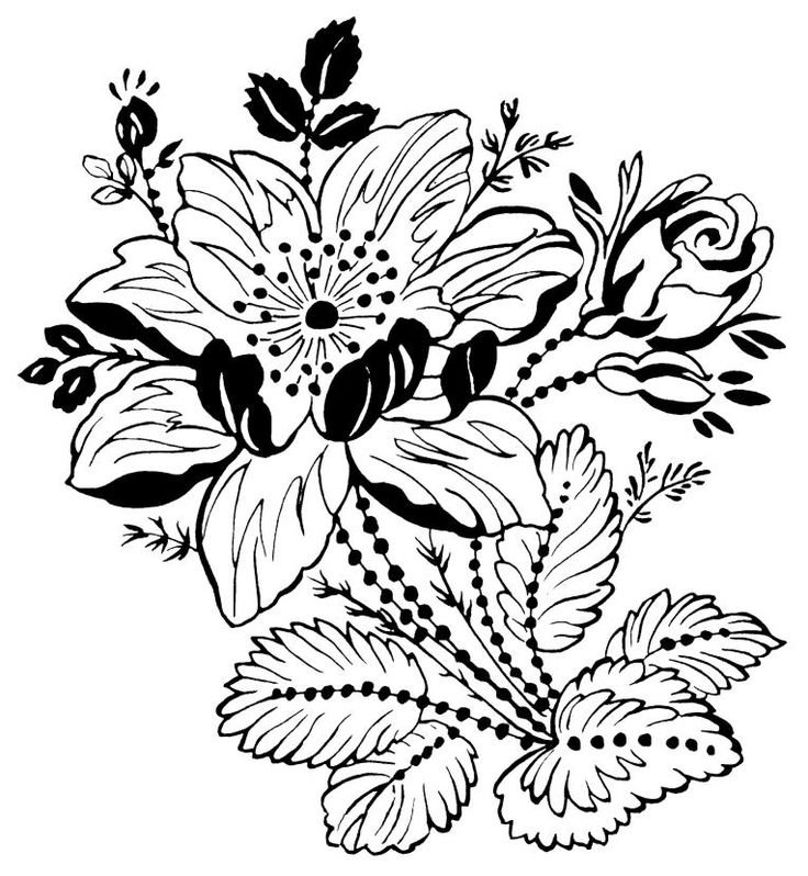 Цветочный узор