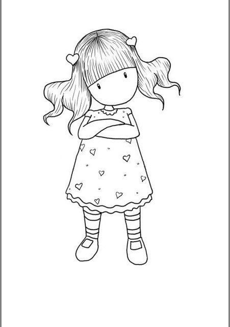 Кукла рисунок