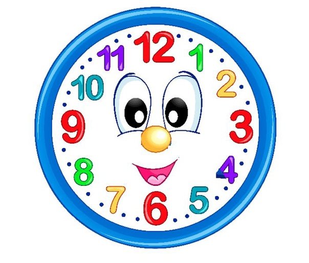 Часы циферблат для детей