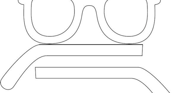 Очки трафарет для 3d ручки