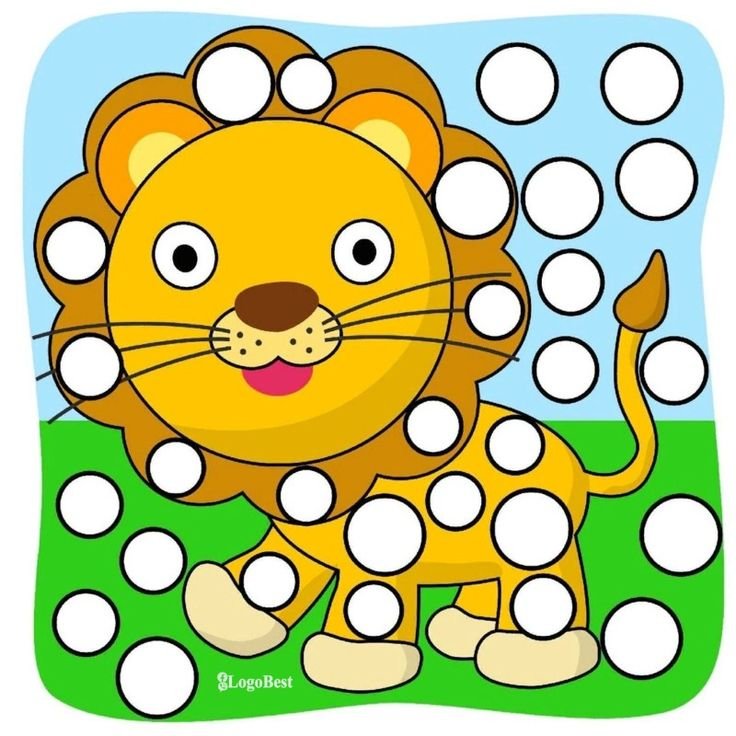 Пластилиновая мозаика для малышей